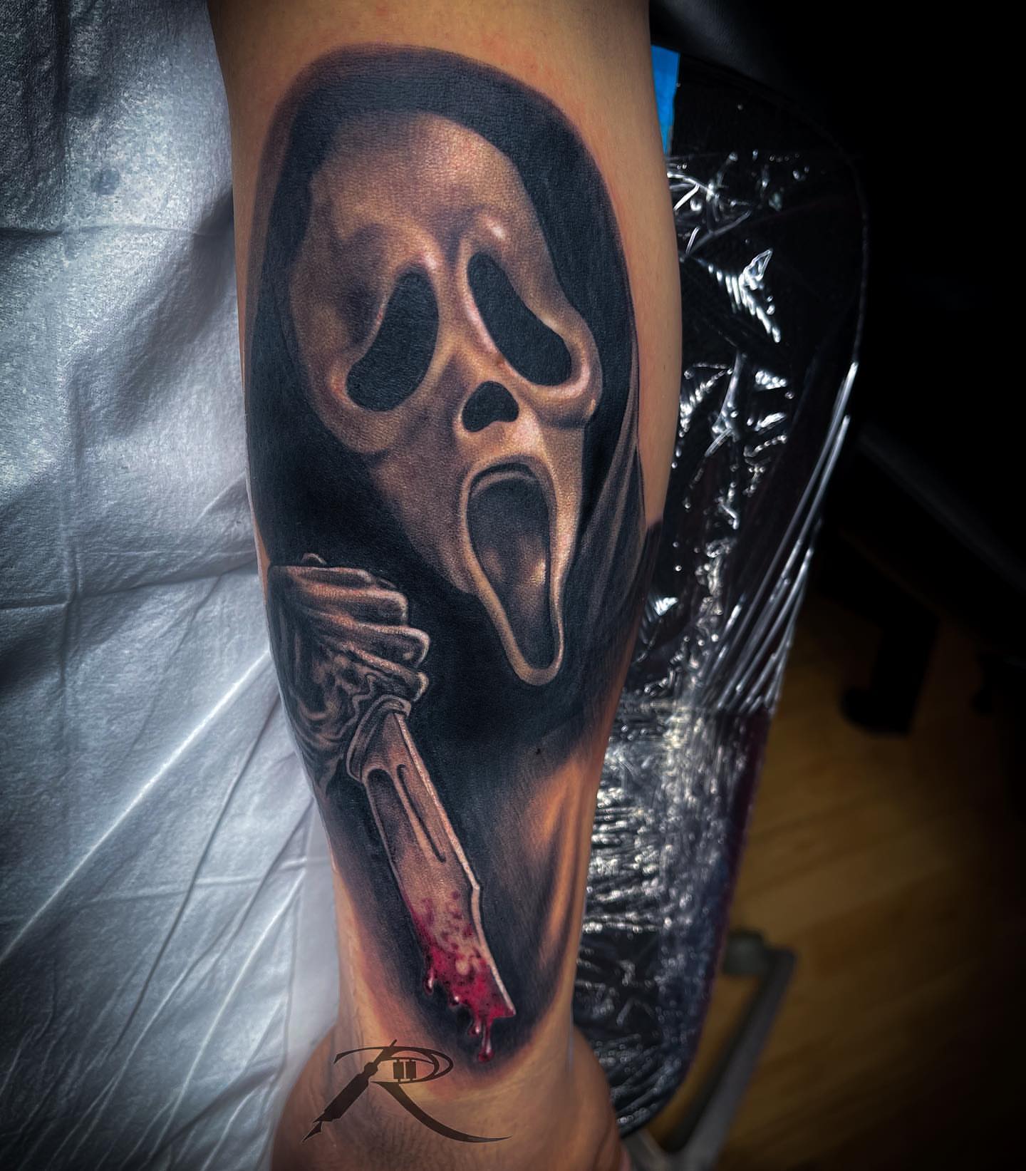 Tattoo by @ridetheneedletattoos — realism, dark_realism