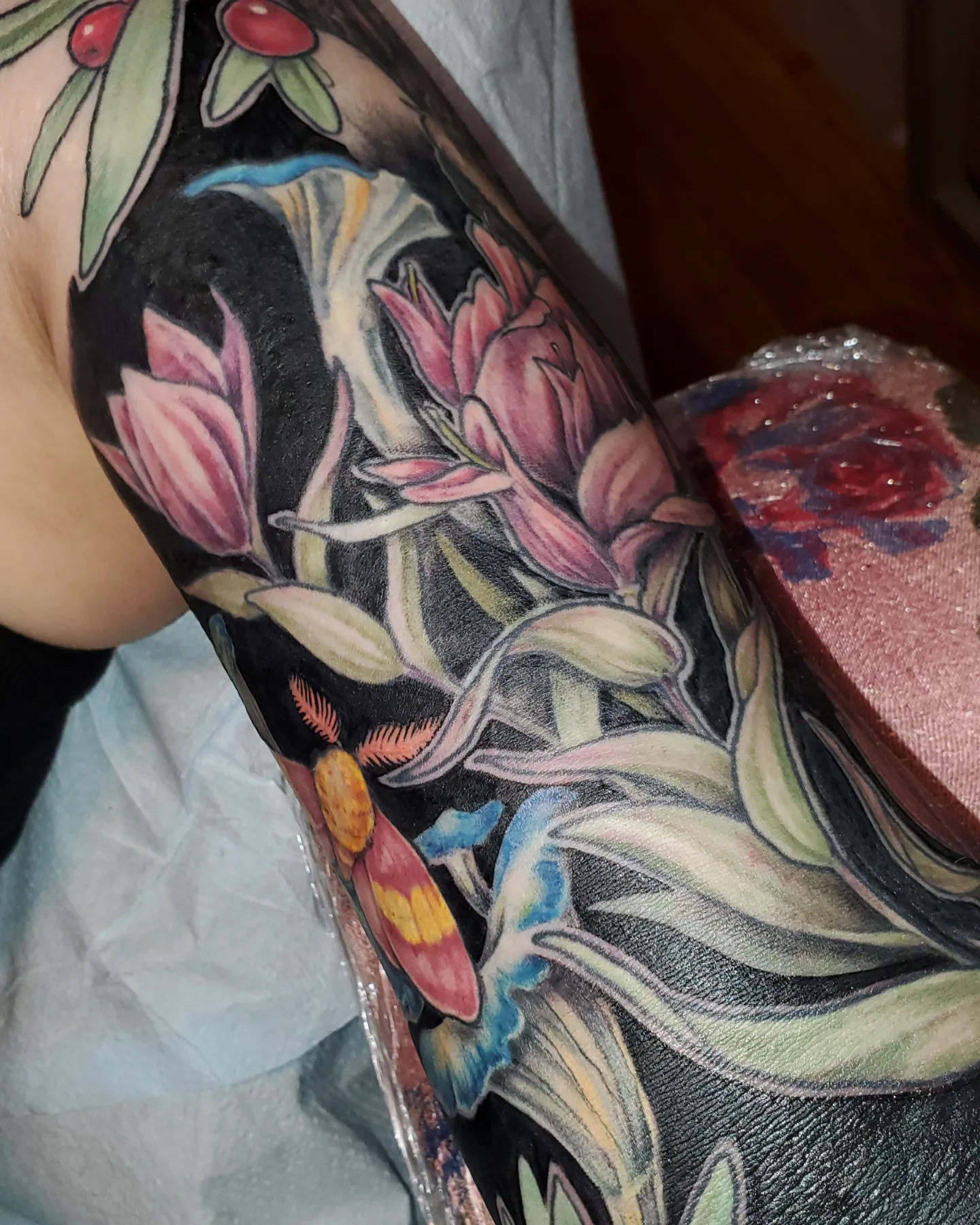 Tattoo by @erinrietzetattoo — new_school, realism