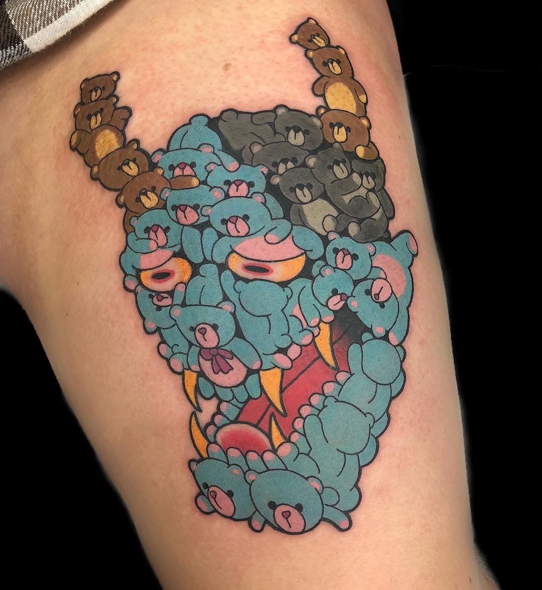 Tattoo by @tattacombs — new_school