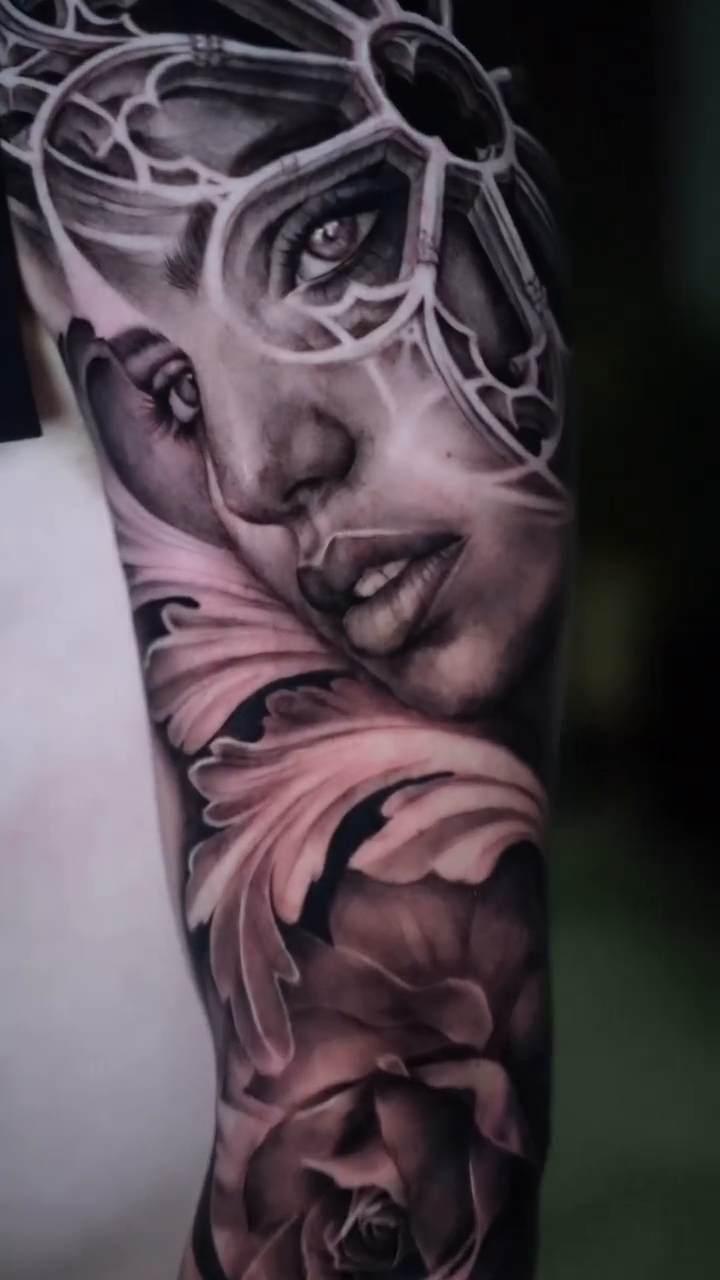 Tattoo by @inkedbydaniela — realism, black_and_grey