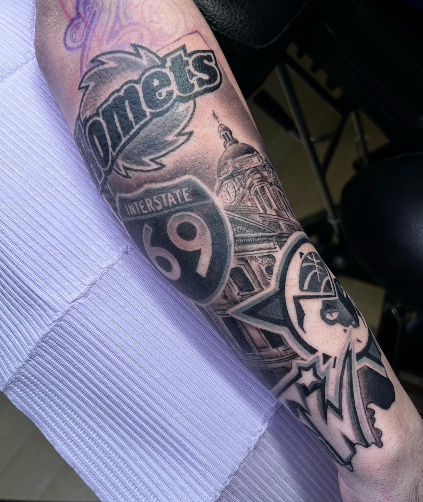 Tattoo by @timmy_vandroff — black_and_grey