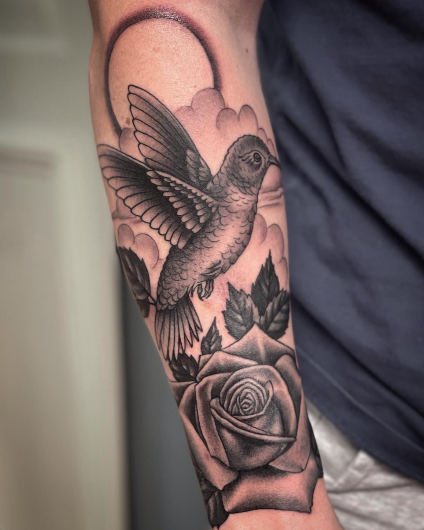 Tattoo by @bryanhumphries_ — black_and_grey, realism