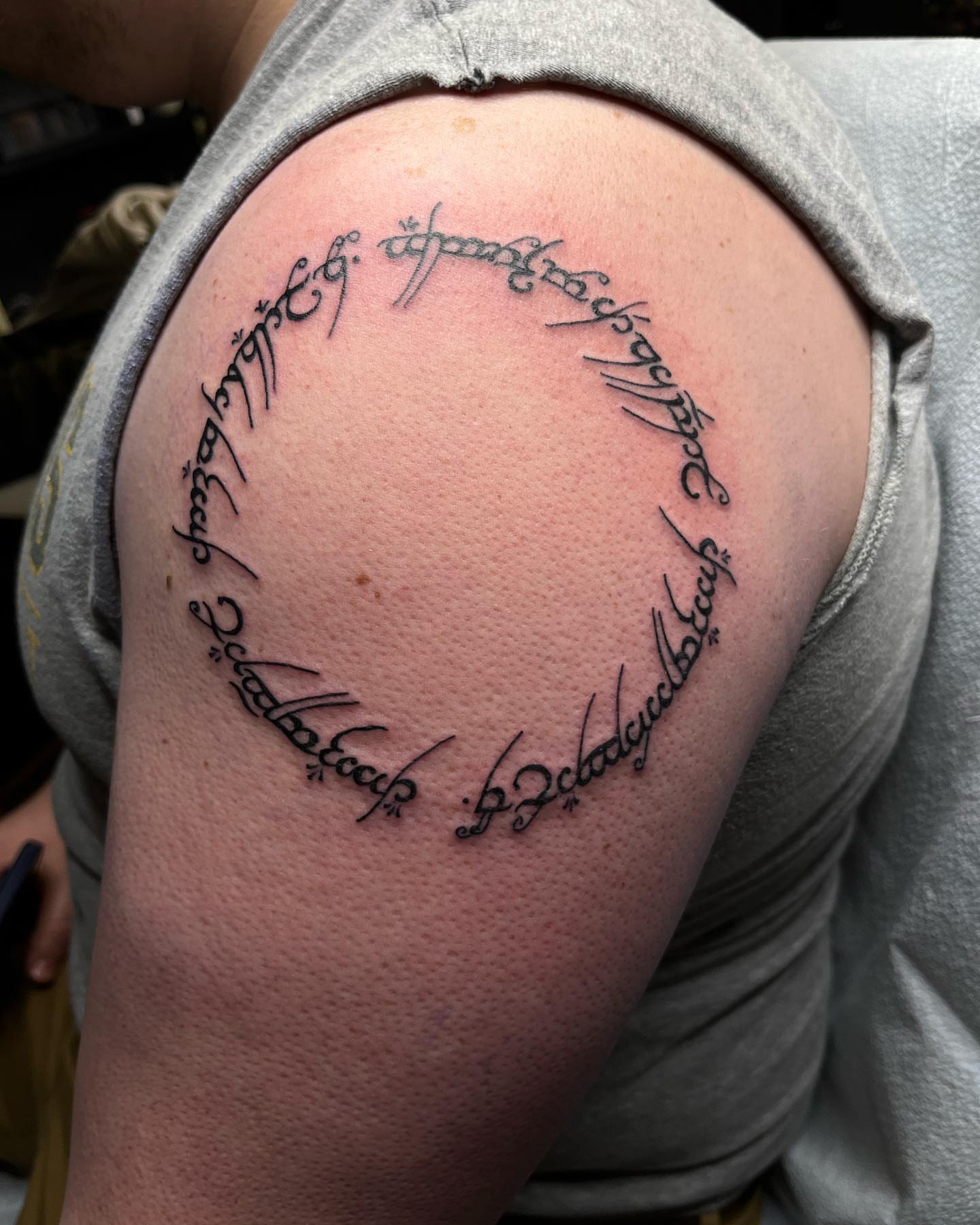 Tattoo by @joshgarte_ — lettering_script