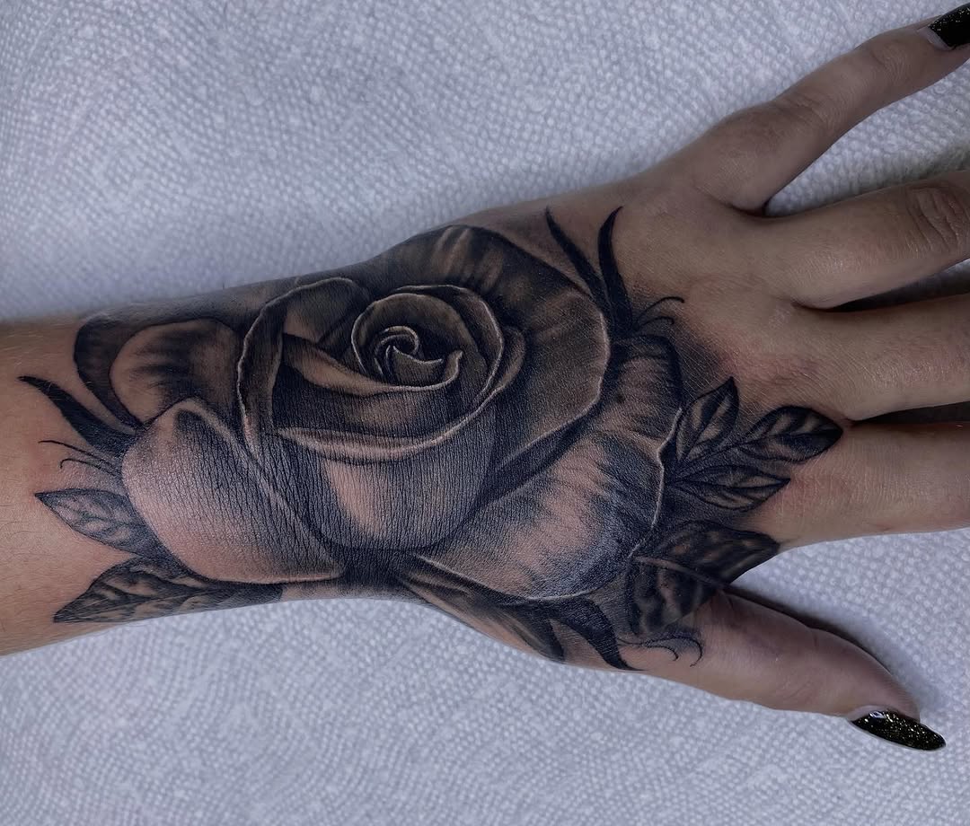 Tattoo by @art_by_quindeelmitchell — realism, black_and_grey