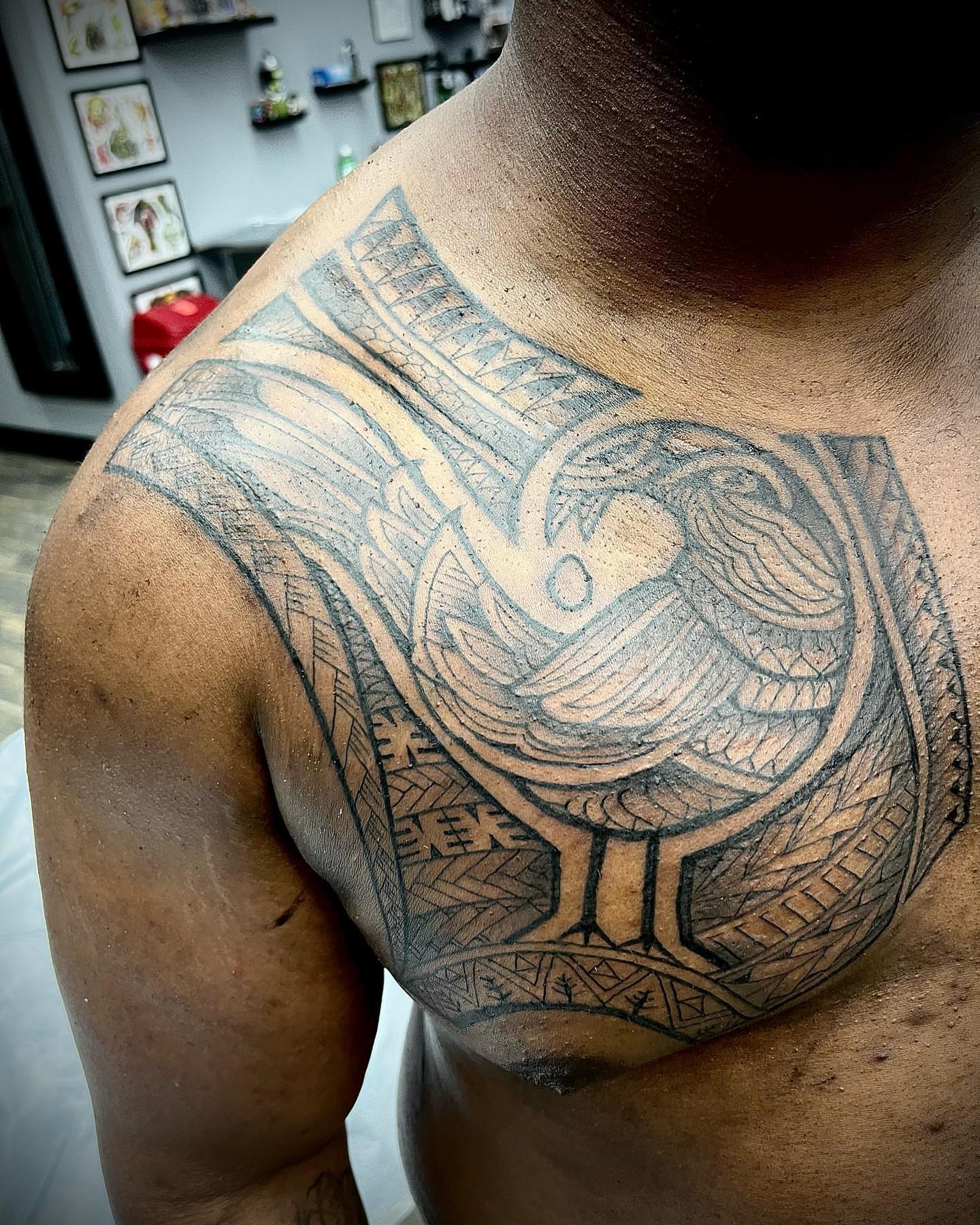 Tattoo by @kellykalani — tribal