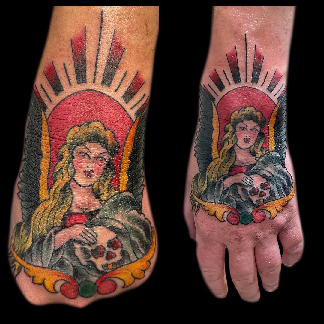 Tattoo by @chrisstuckertattoos — american_traditional