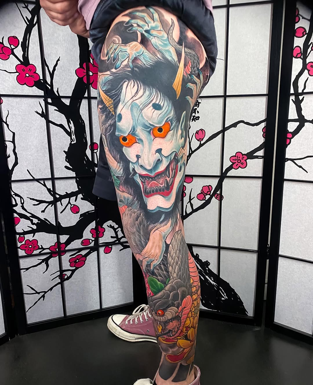 Tattoo by @ericjamestattooer — japanese_irezumi