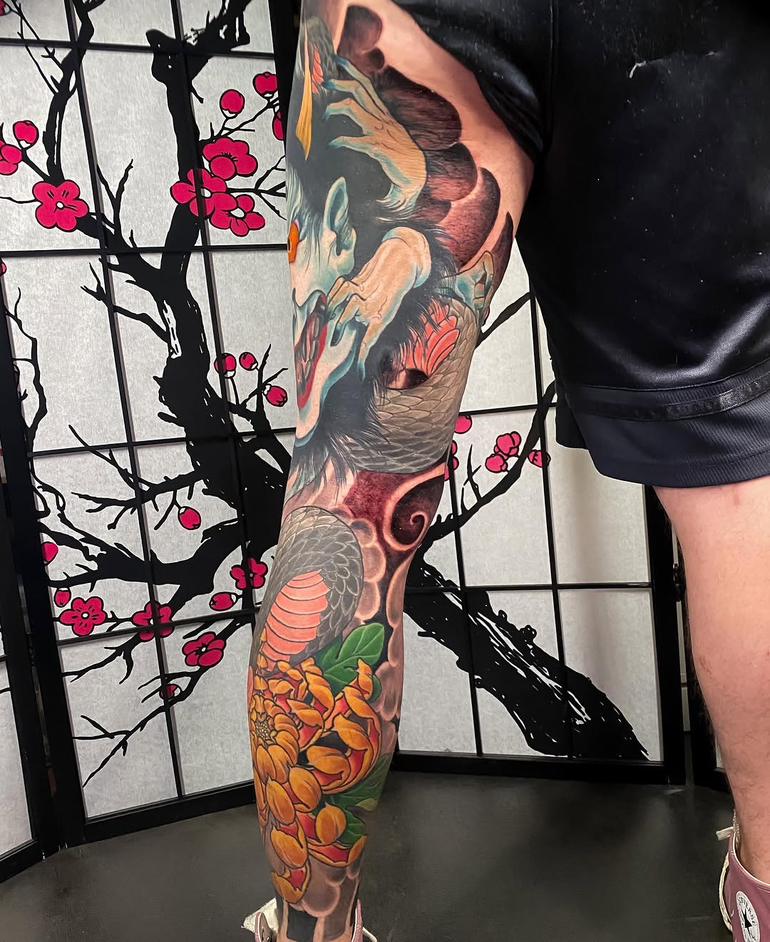 Tattoo by @ericjamestattooer — japanese_irezumi