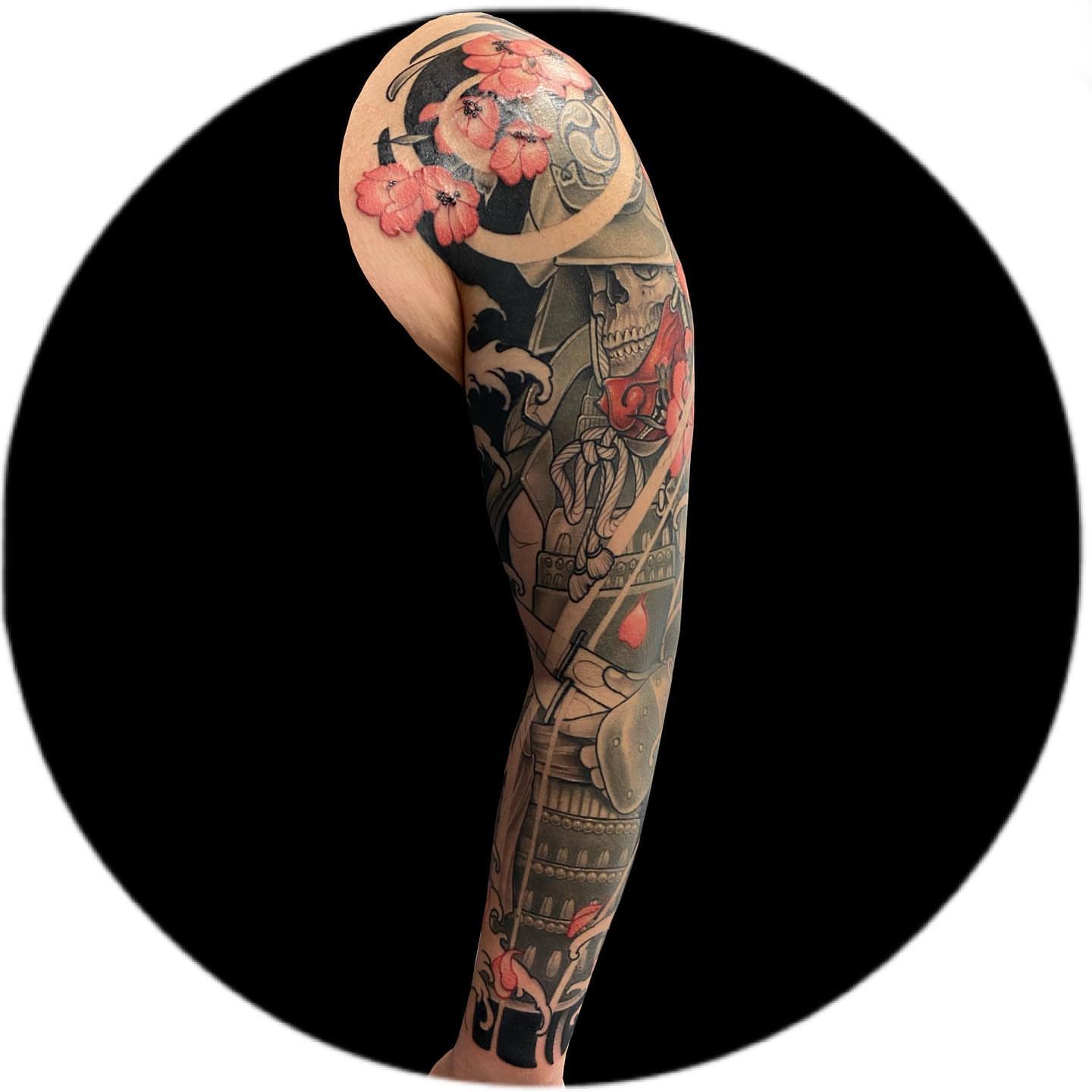 Tattoo by @ethereal.lady.hawk — american_traditional, dotwork
