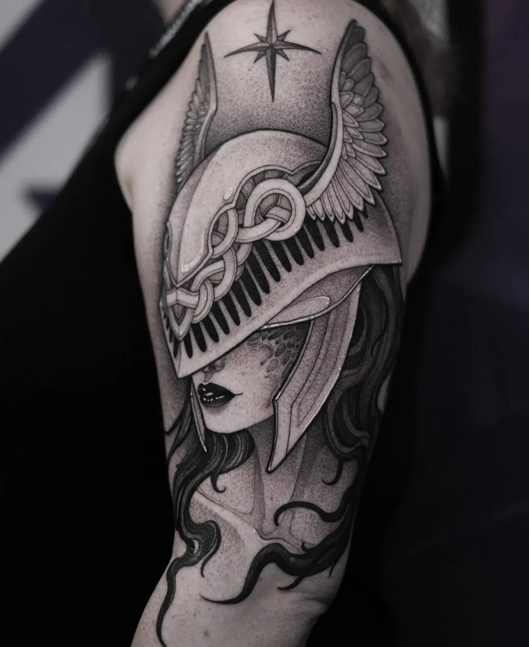 Tattoo by @lina.lcfr — black_and_grey, realism