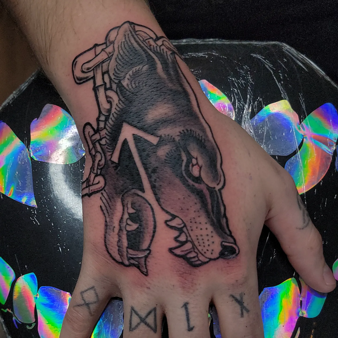 Tattoo by @silverhanded — black_and_grey