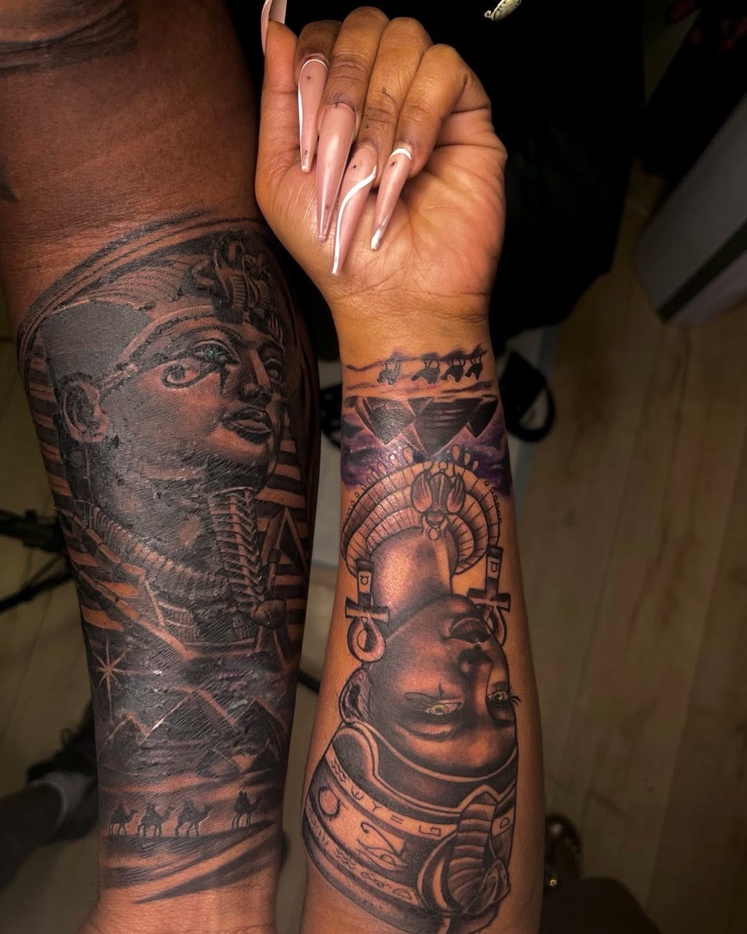 Tattoo by @jink_tattoos — black_and_grey, realism
