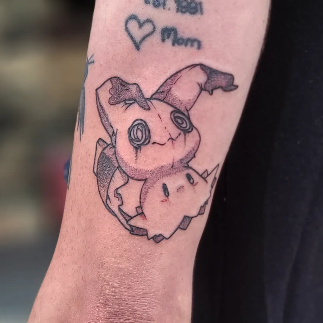 Tattoo by @silverhanded — dotwork