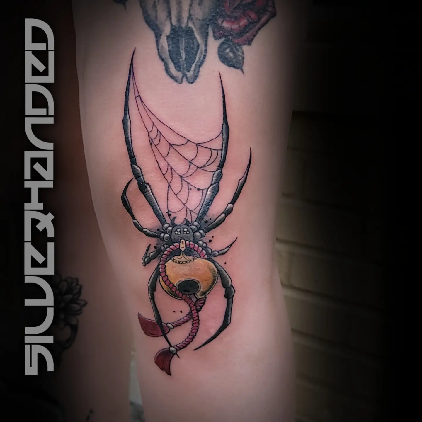 Tattoo by @silverhanded — geometric, realism