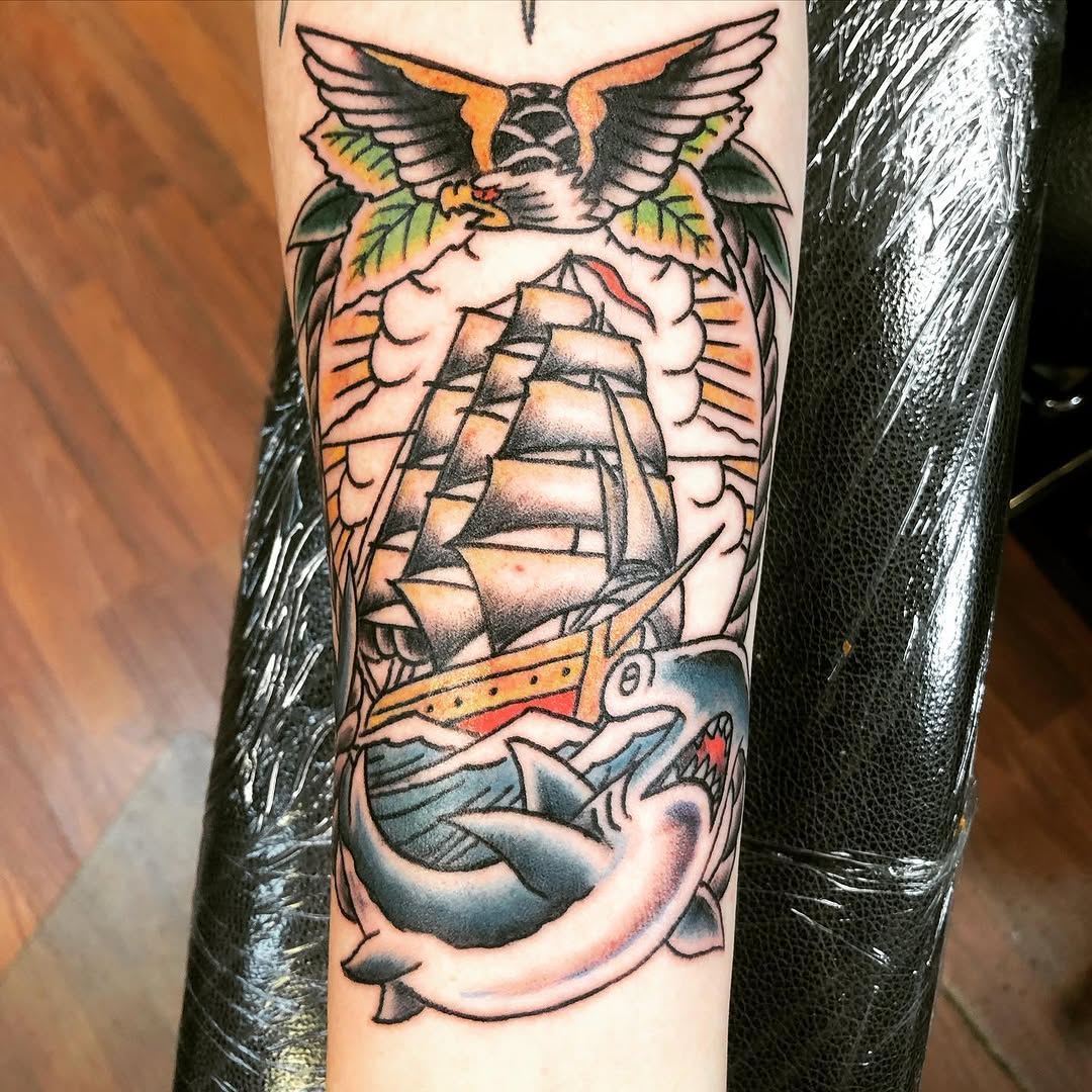 Tattoo by @james_sparkman_tattoos — american_traditional