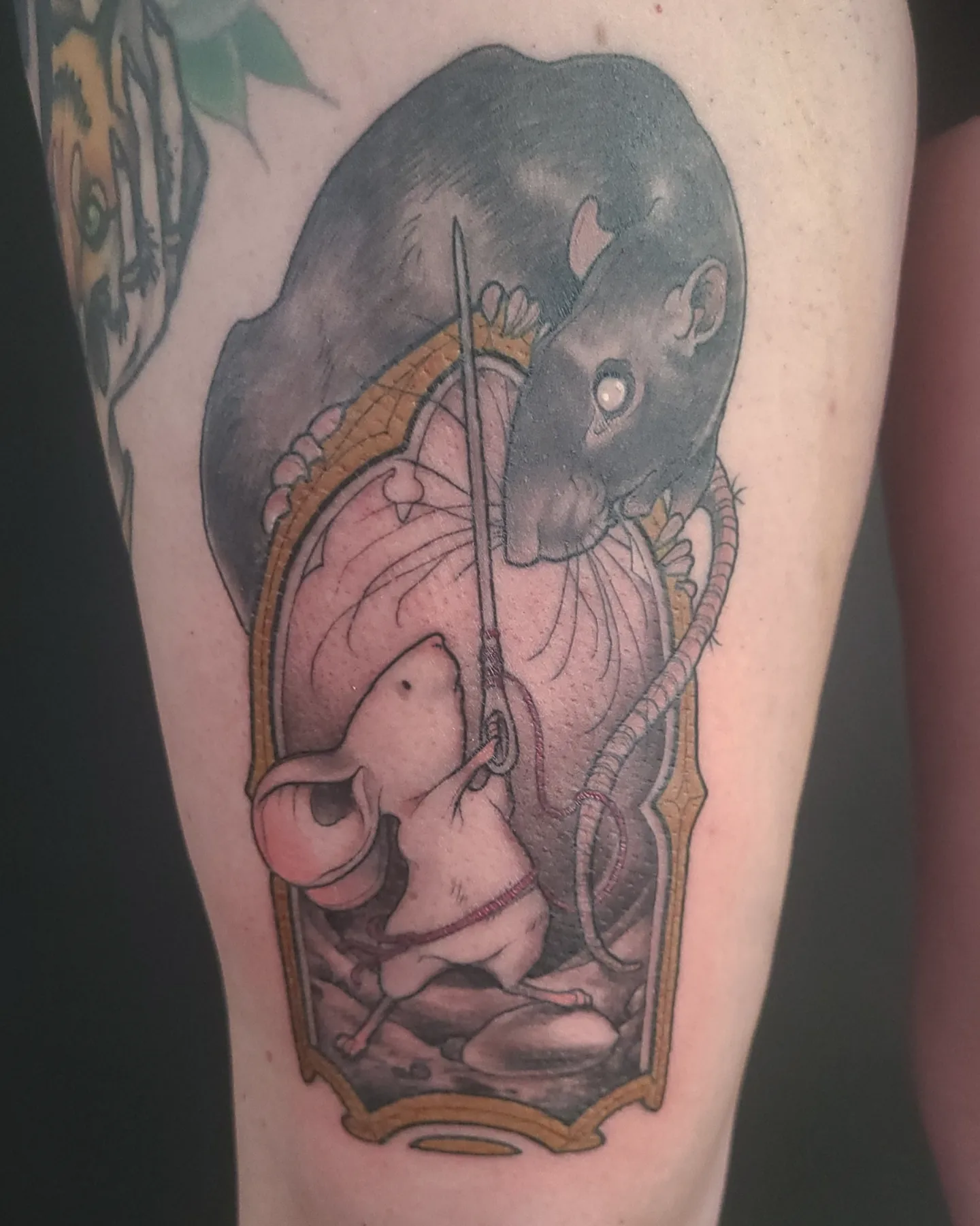 Tattoo by @rkraiza โ realism, dark_realism