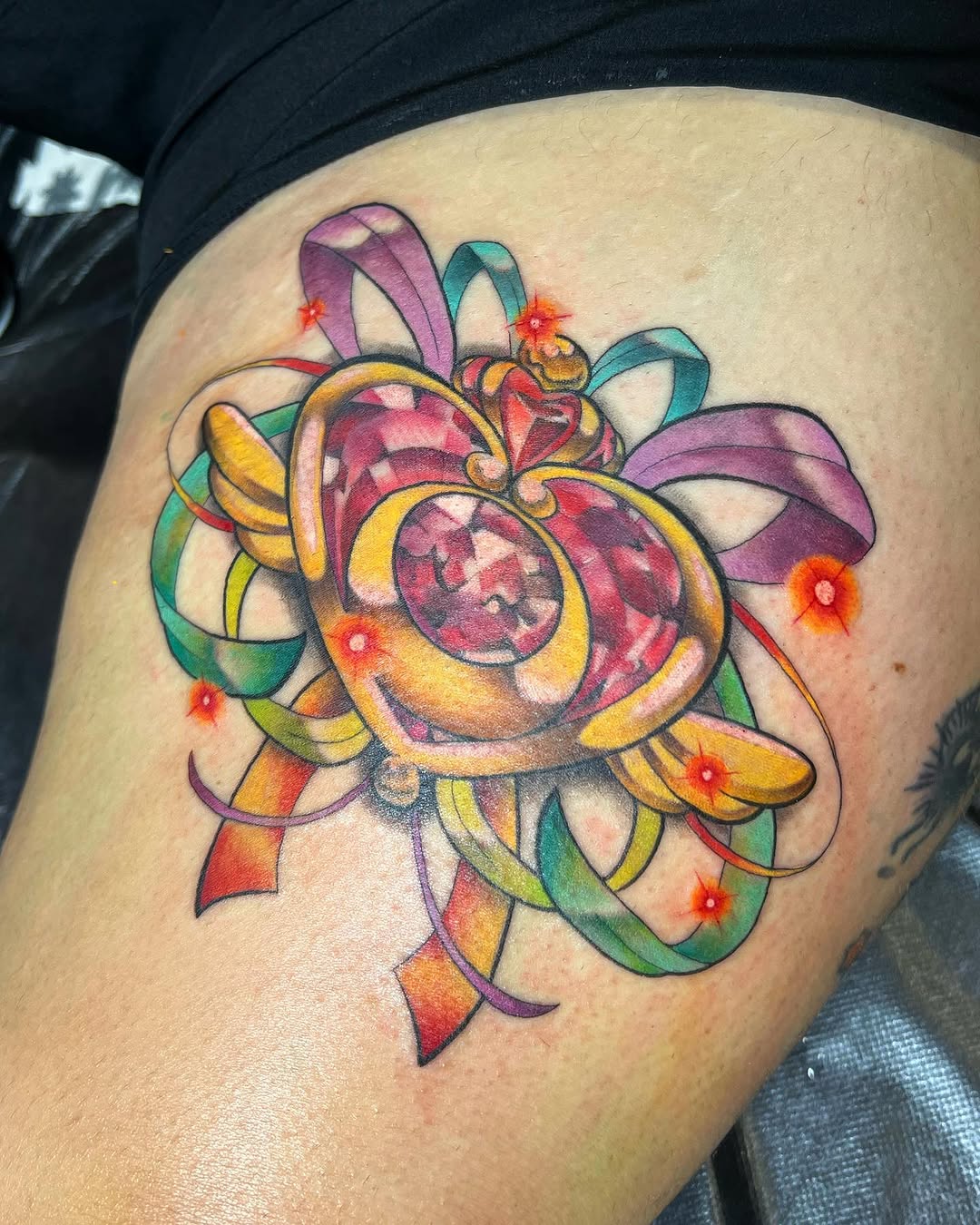 Tattoo by @emilytattoos โ new_school, anime
