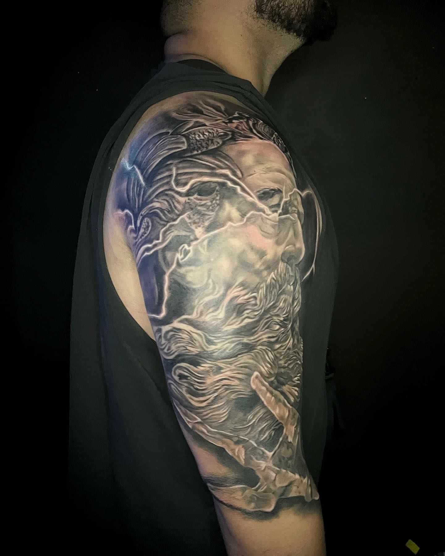 Tattoo by @j2k_tattoo_ — realism, dark_realism
