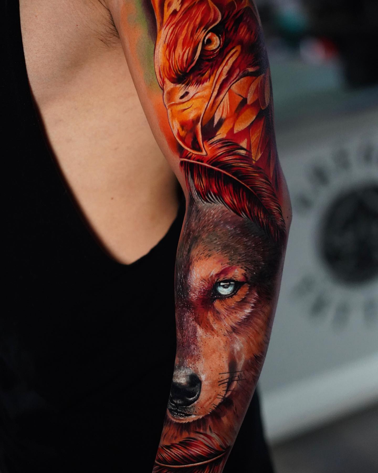 Tattoo by @alitto.art.tattoos — realism, dark_realism