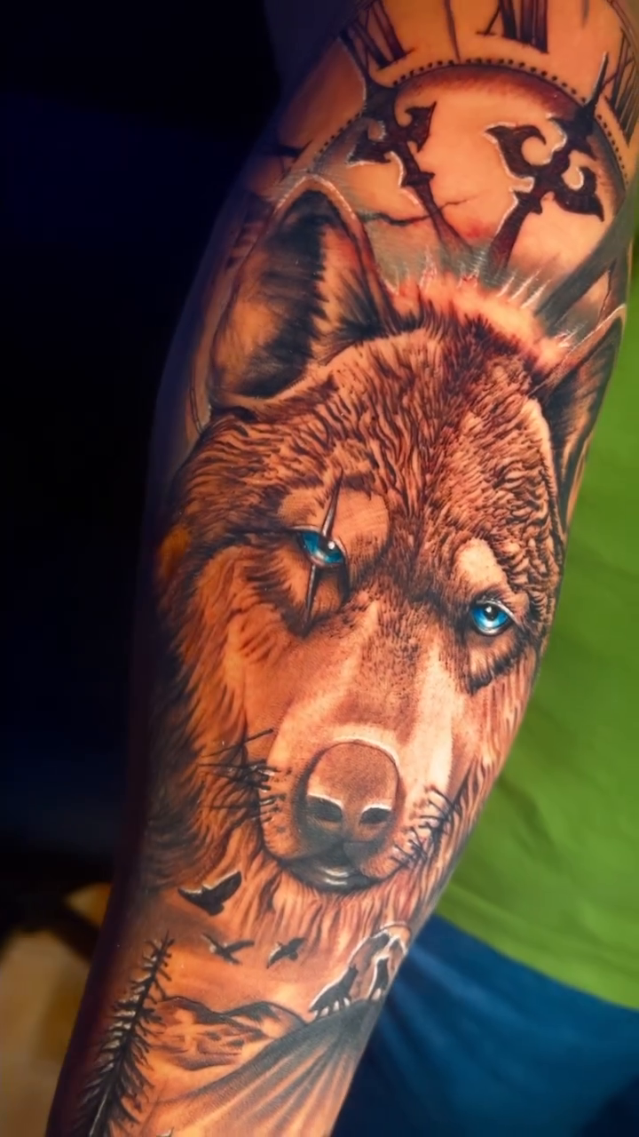 Tattoo by @stheve_blessed — realism, black_and_grey