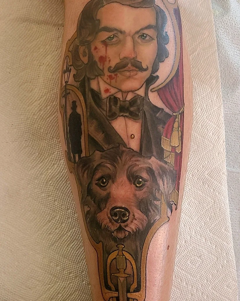 Tattoo by @rkraiza โ realism, dark_realism