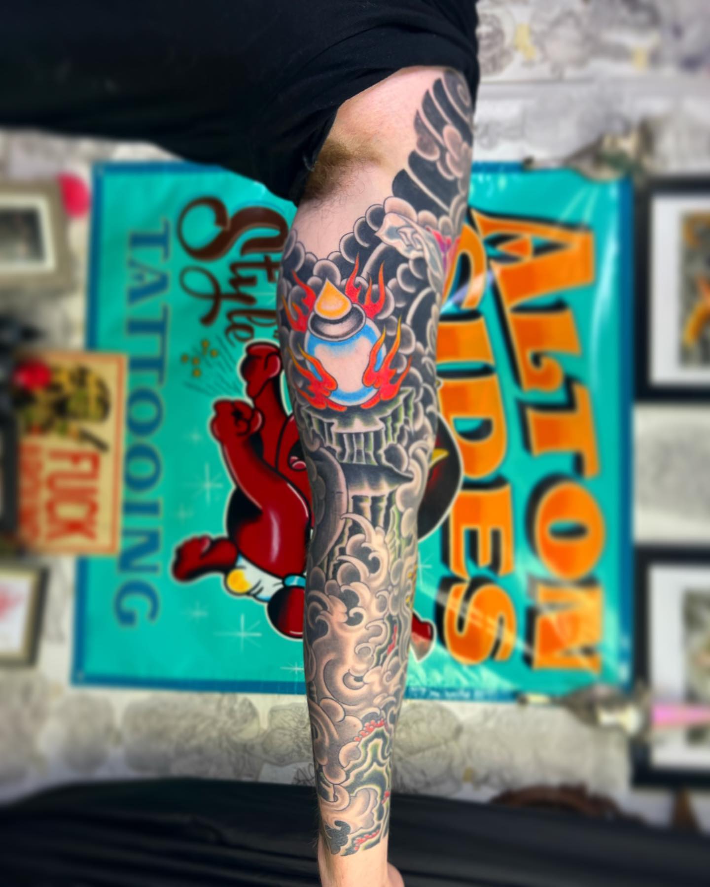 Tattoo by @alton_sides — japanese_irezumi