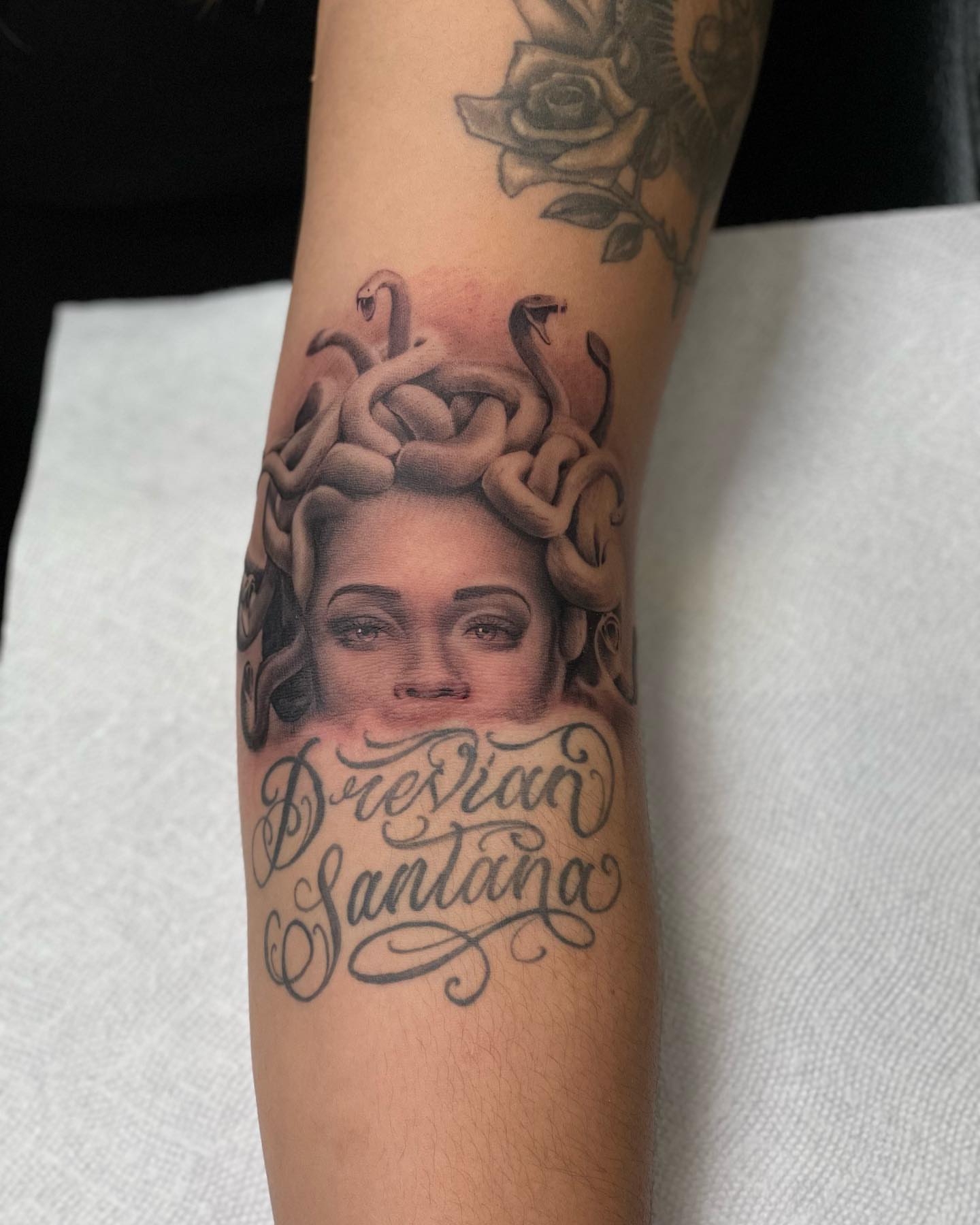 Tattoo by @isaacroque_ — realism, black_and_grey