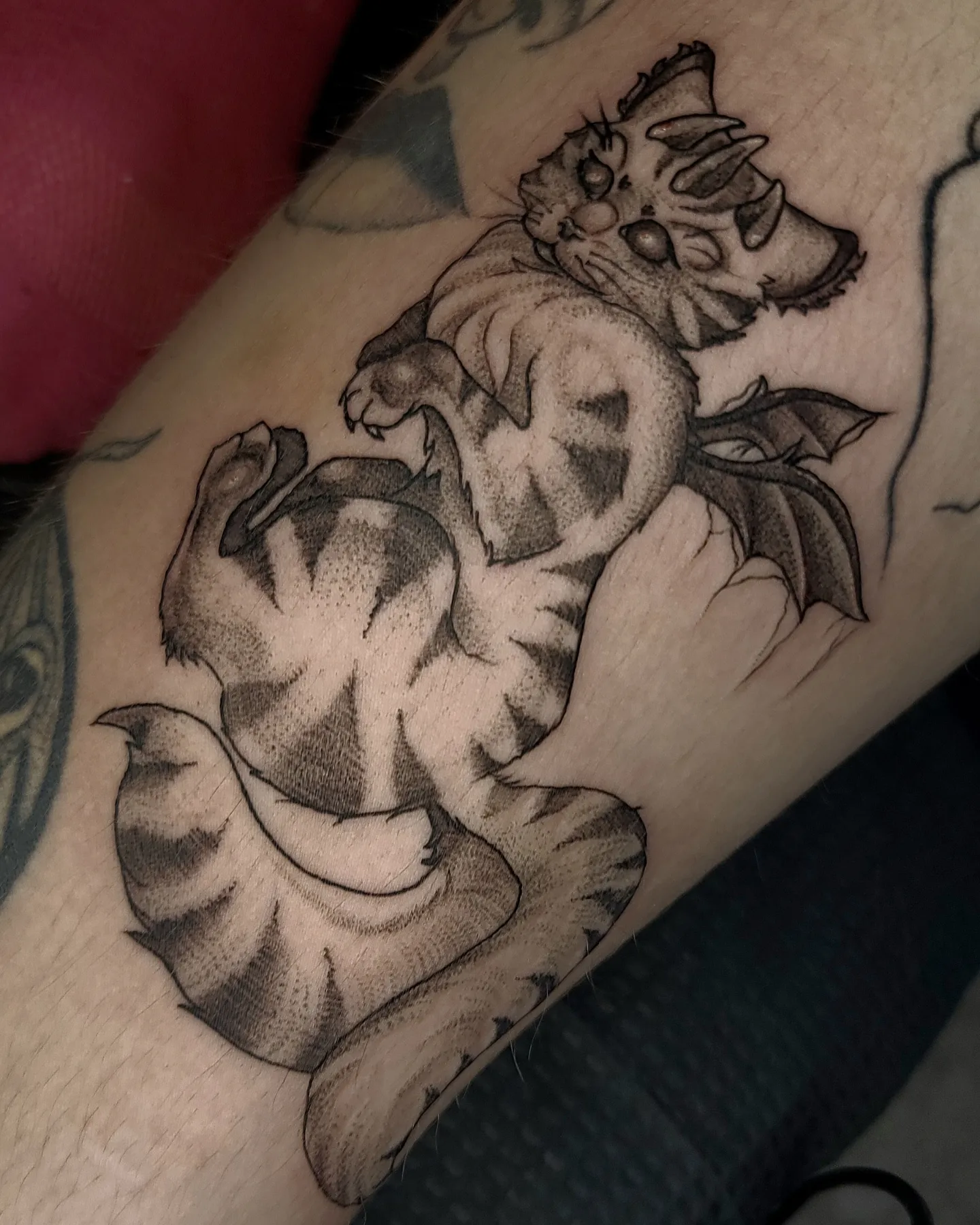 Tattoo by @starrdvst_ β dotwork, realism