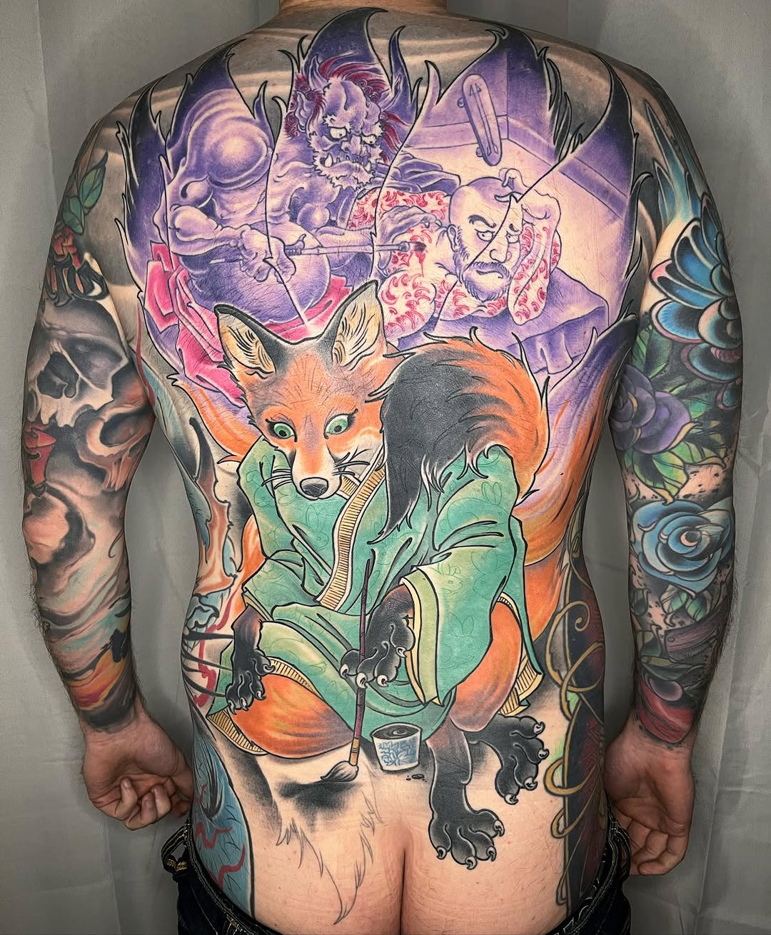 Tattoo by @biggstattoos — japanese_irezumi, realism