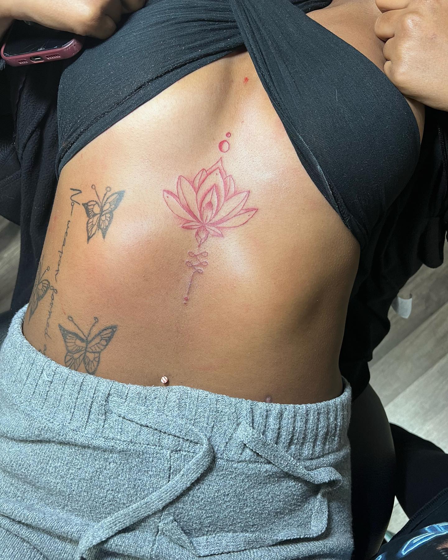 Tattoo by @jaystats03 — dotwork