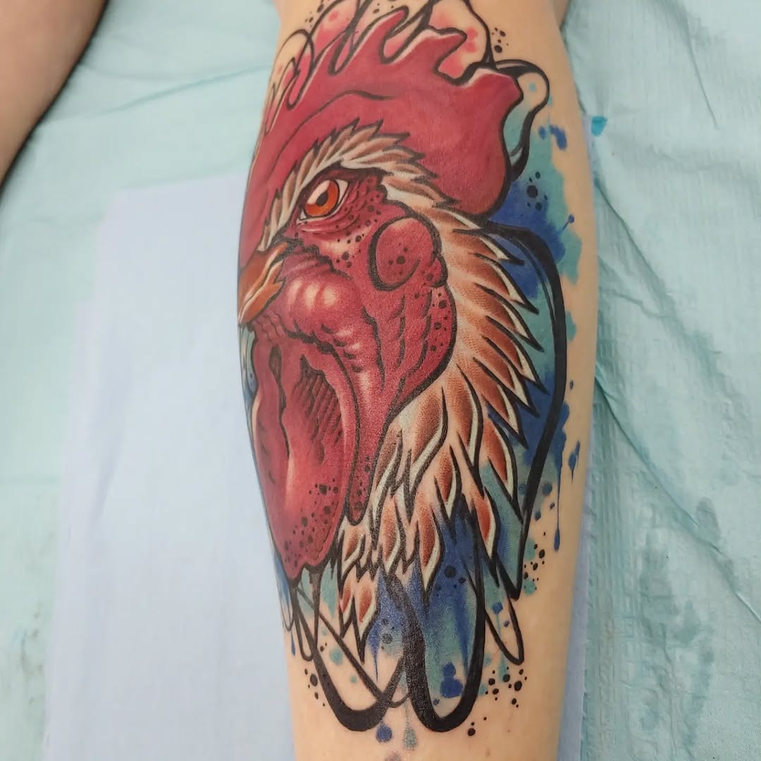 Tattoo by @karmakazeturtle — neo_traditional, realism