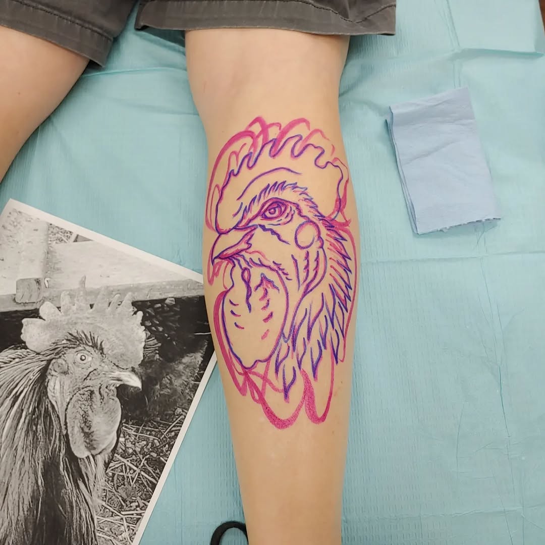 Tattoo by @karmakazeturtle — sketch