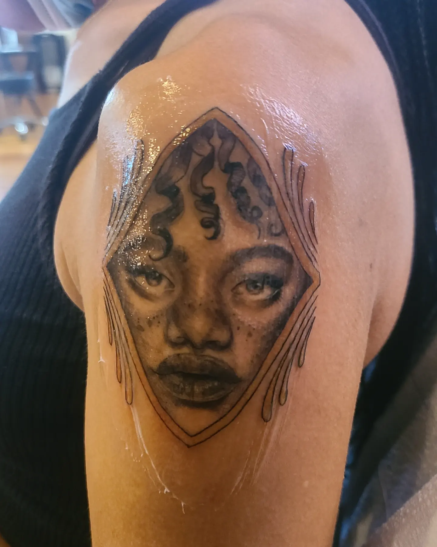 Tattoo by @rkraiza โ black_and_grey, realism
