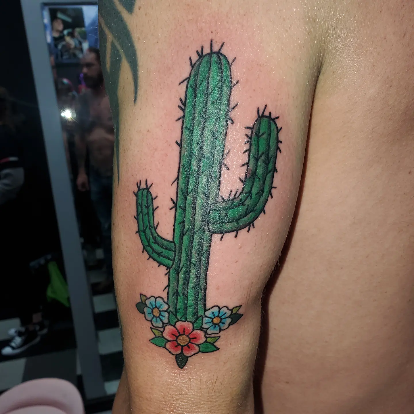 Tattoo by @haileysharpstabs — new_school