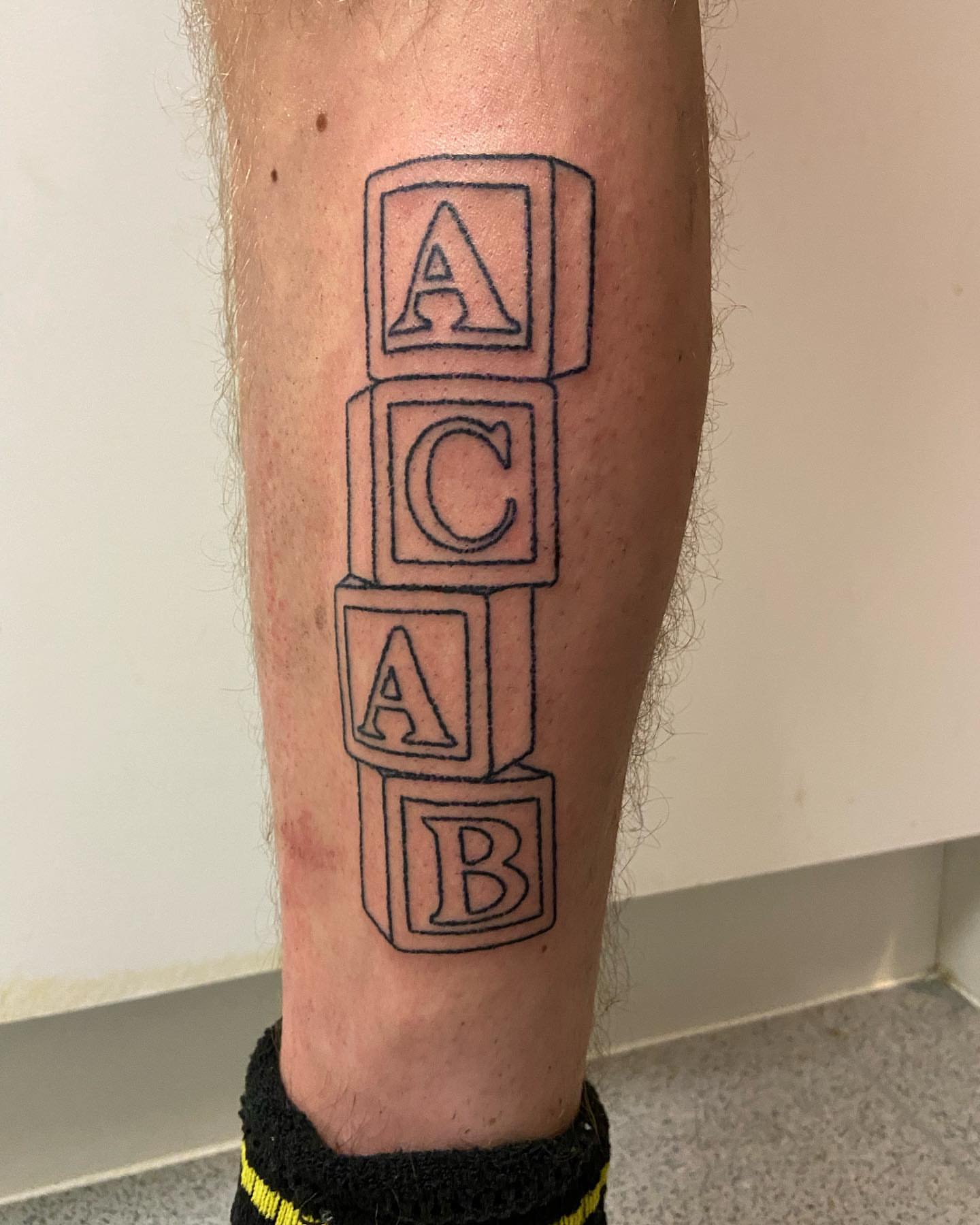 Tattoo by @deadboypokes — black_and_grey