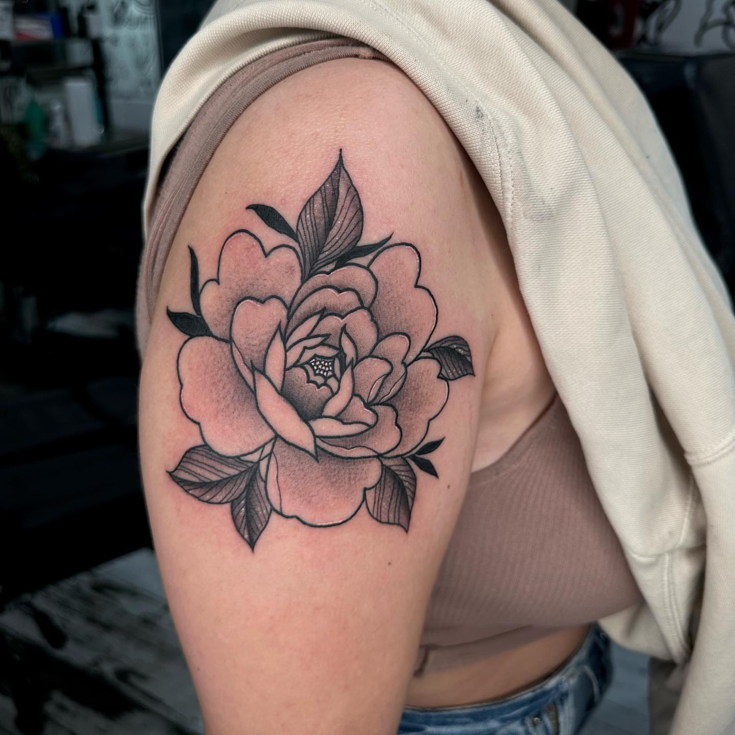 Tattoo by @jocetattoos — black_and_grey