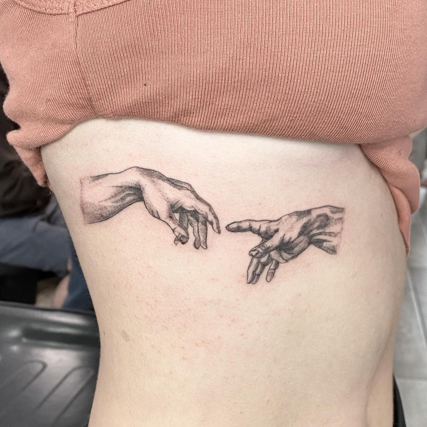 Tattoo by @simplyselaart — black_and_grey