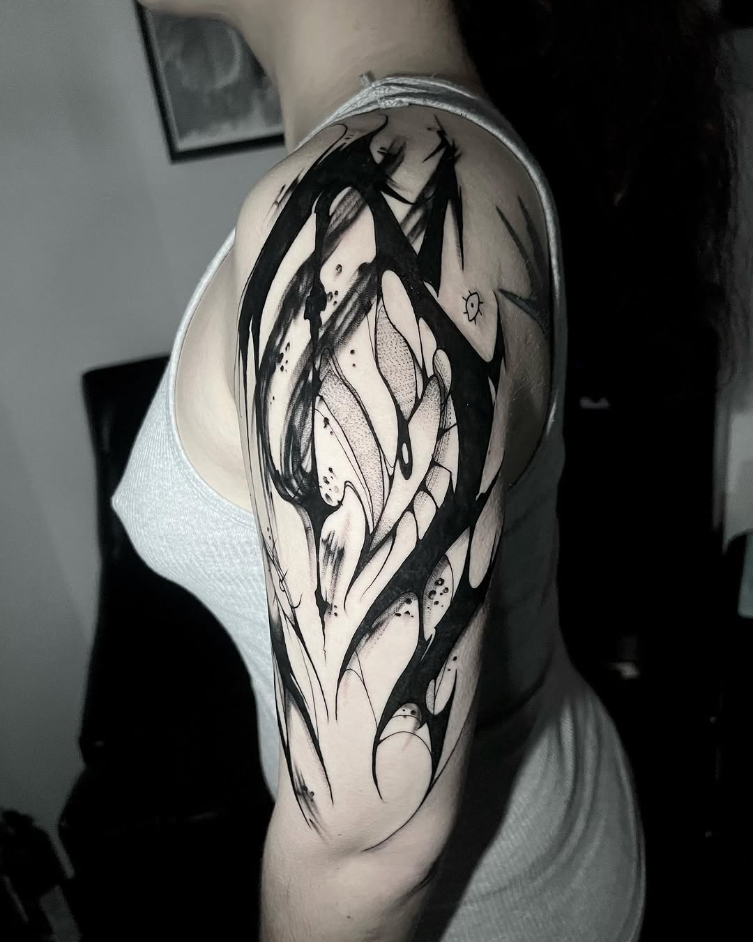 Tattoo by @connellytaittattoo — blackwork, ornamental
