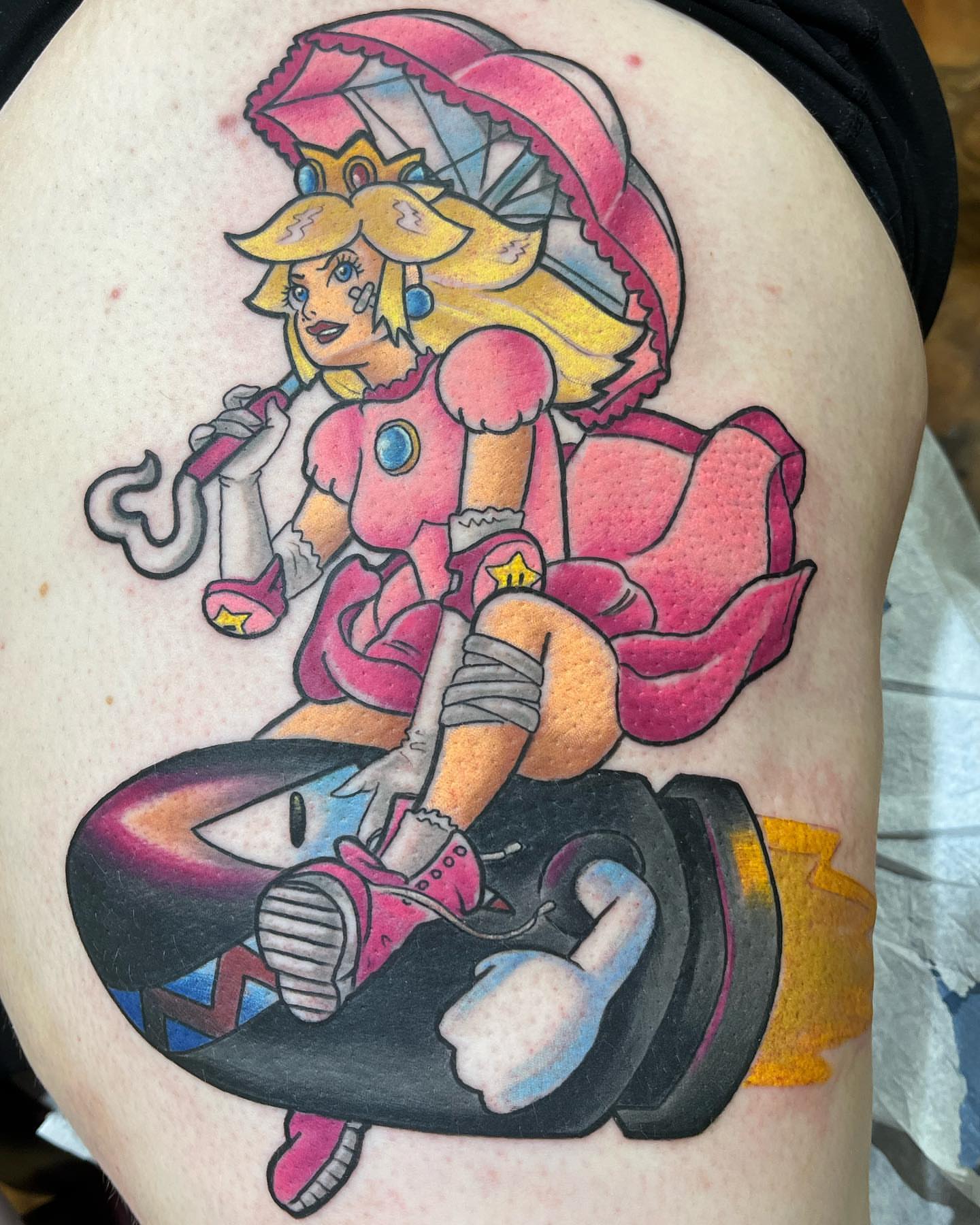 Tattoo by @erickcampion — new_school