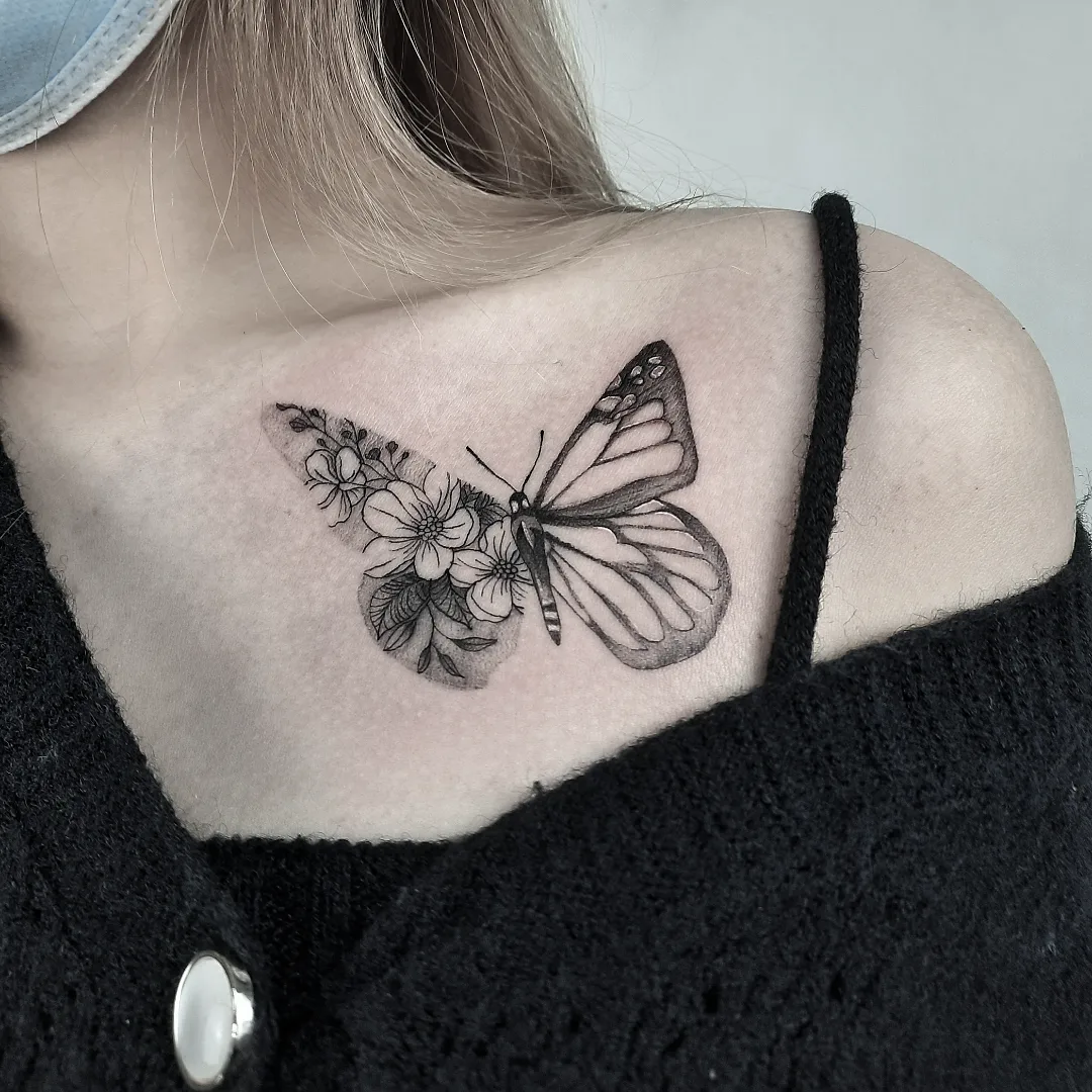Tattoo by @dark_is_bright_ink — black_and_grey