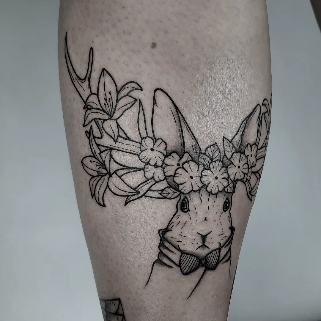 Tattoo by @dark_is_bright_ink — black_and_grey