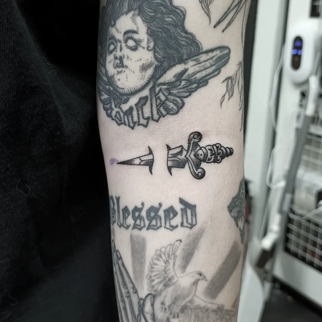 Tattoo by @dark_is_bright_ink — black_and_grey, realism