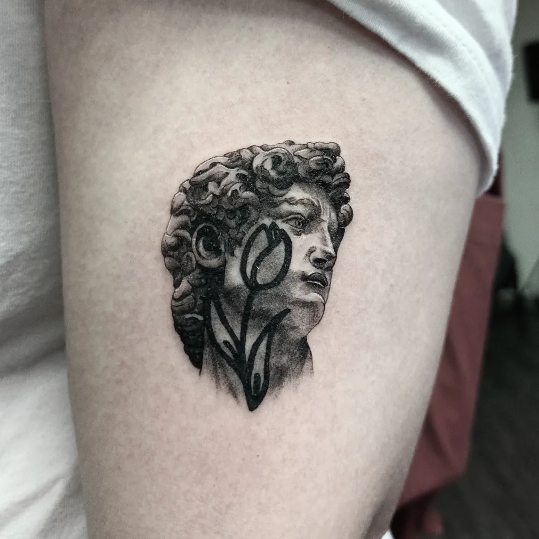 Tattoo by @dark_is_bright_ink — black_and_grey, realism