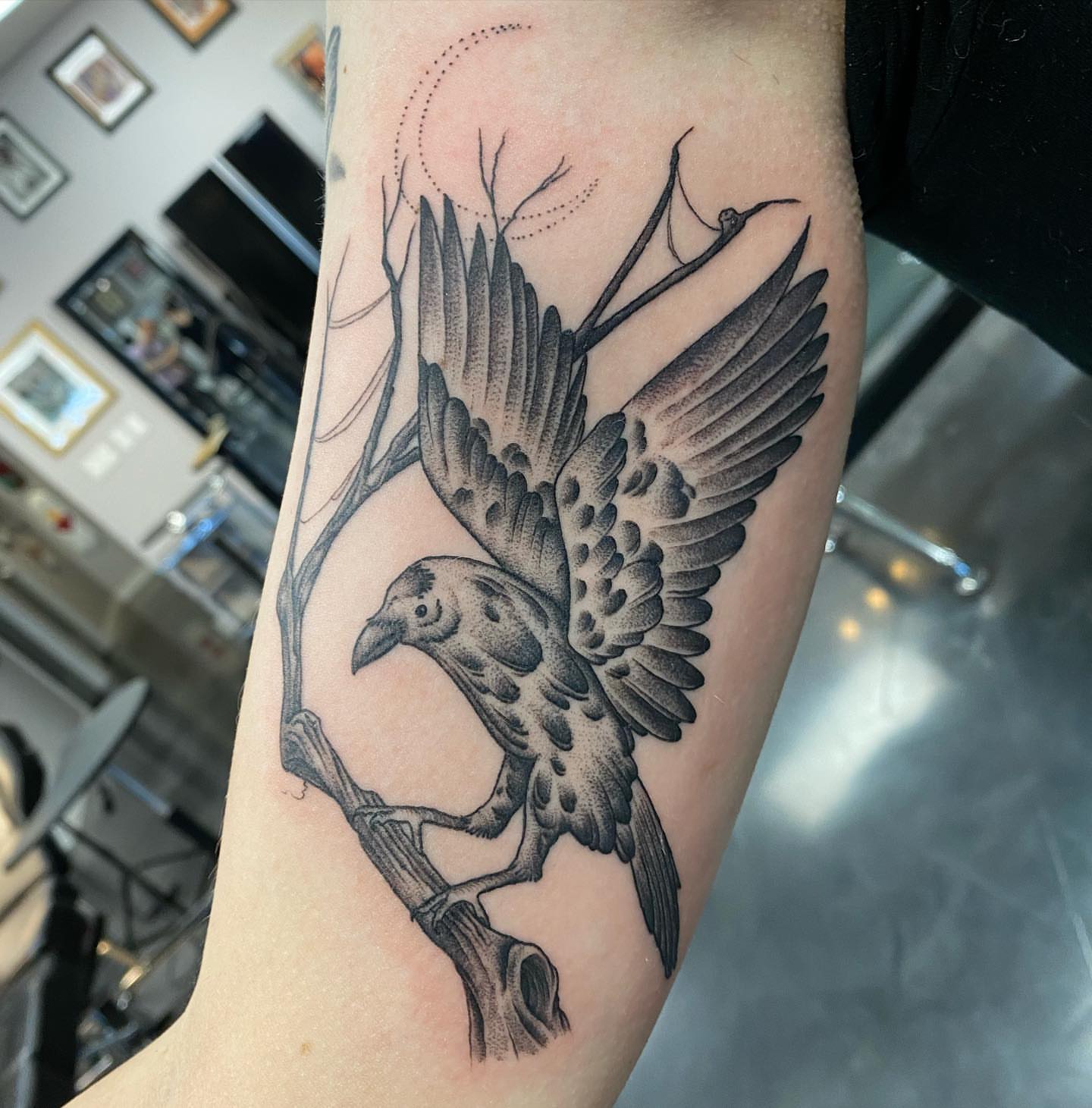 Tattoo by @salcustomtattoo — black_and_grey