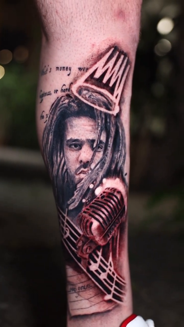 Tattoo by @nik__ink — realism, black_and_grey