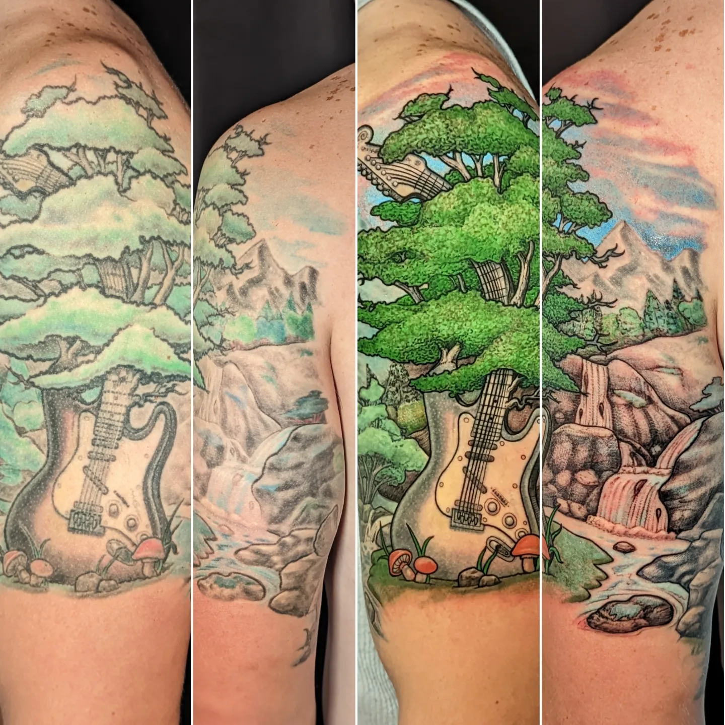 Tattoo by @jtrip360 — realism, dotwork