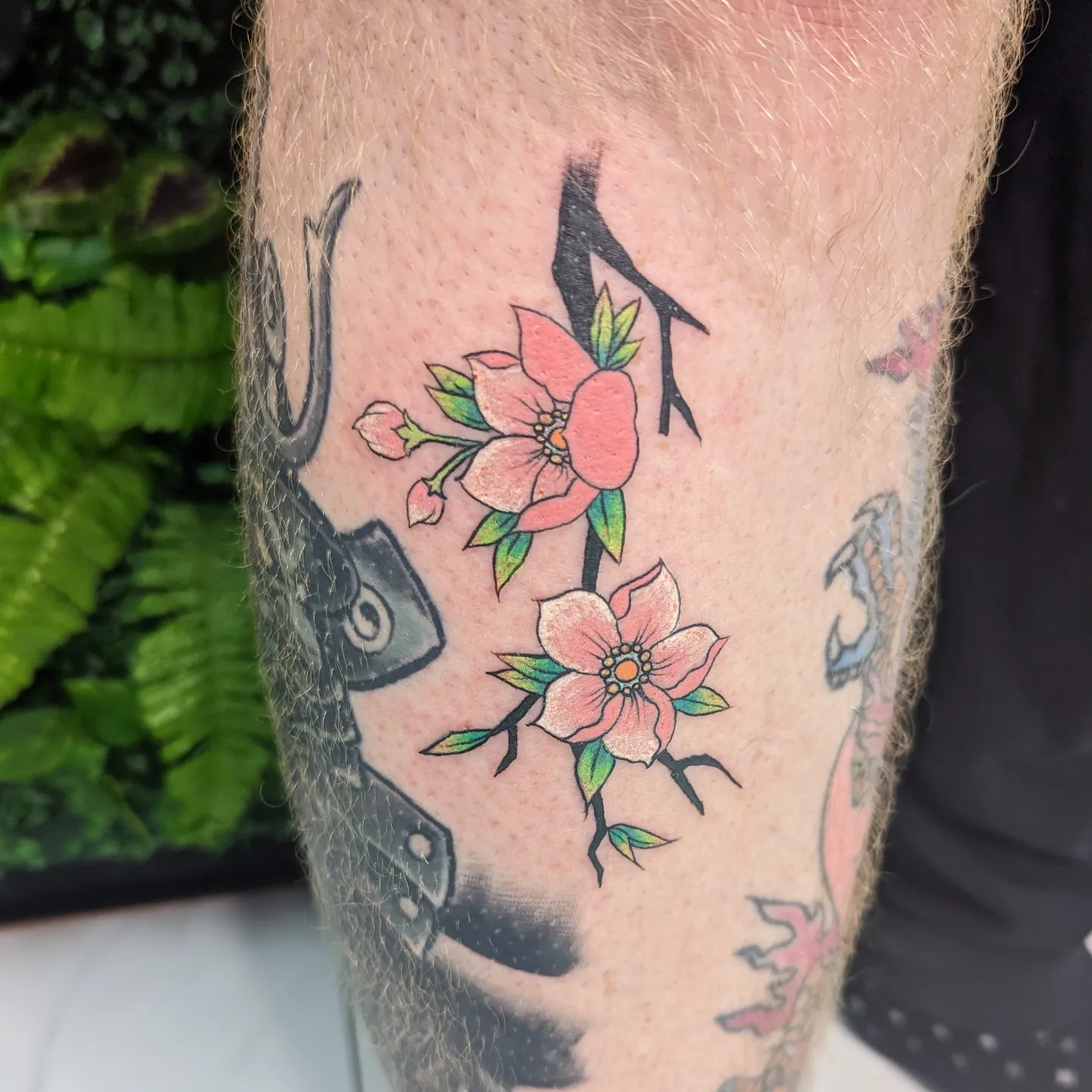 Tattoo by @aleysha.jane.tattoos — american_traditional, dotwork