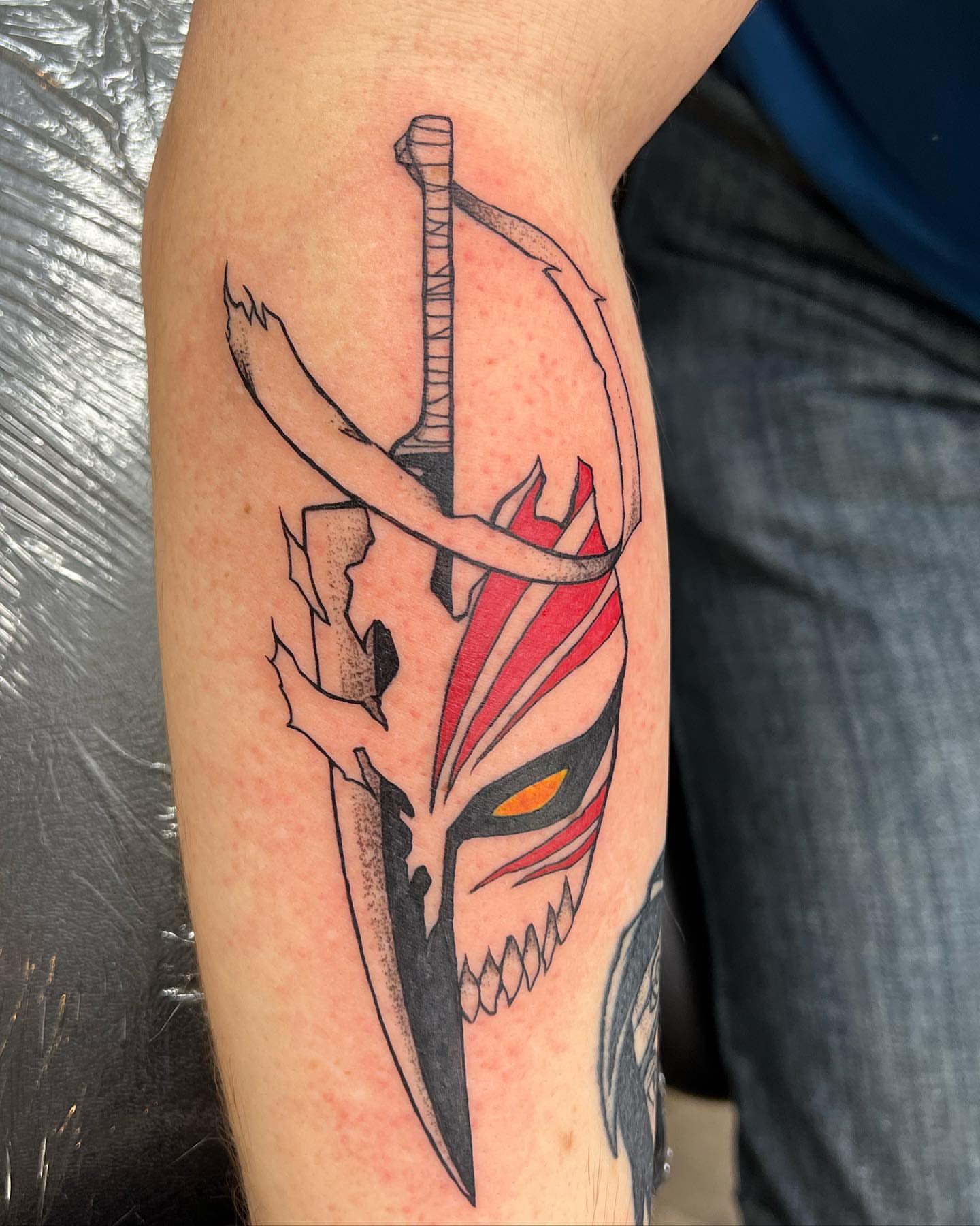 Tattoo by @blainoinsanotattoo — anime