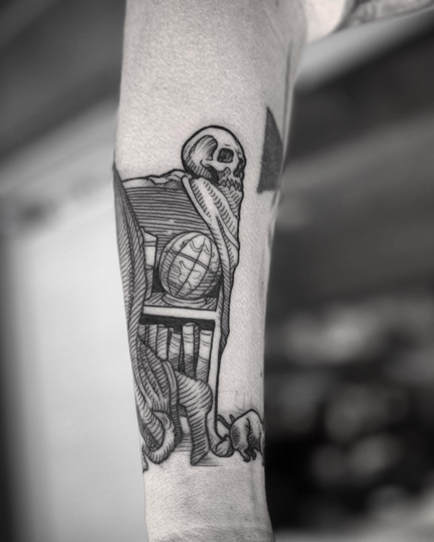 Tattoo by @carterclvn — black_and_grey, realism