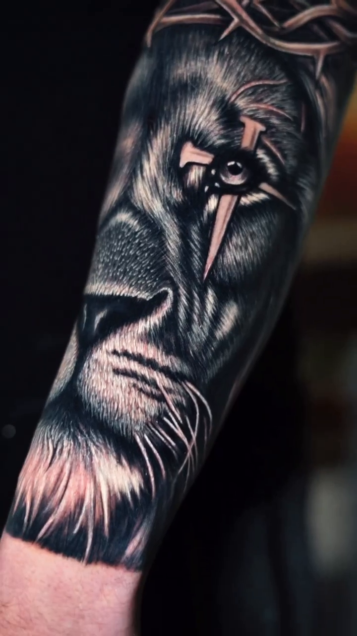 Tattoo by @estebanceron_art — realism, black_and_grey